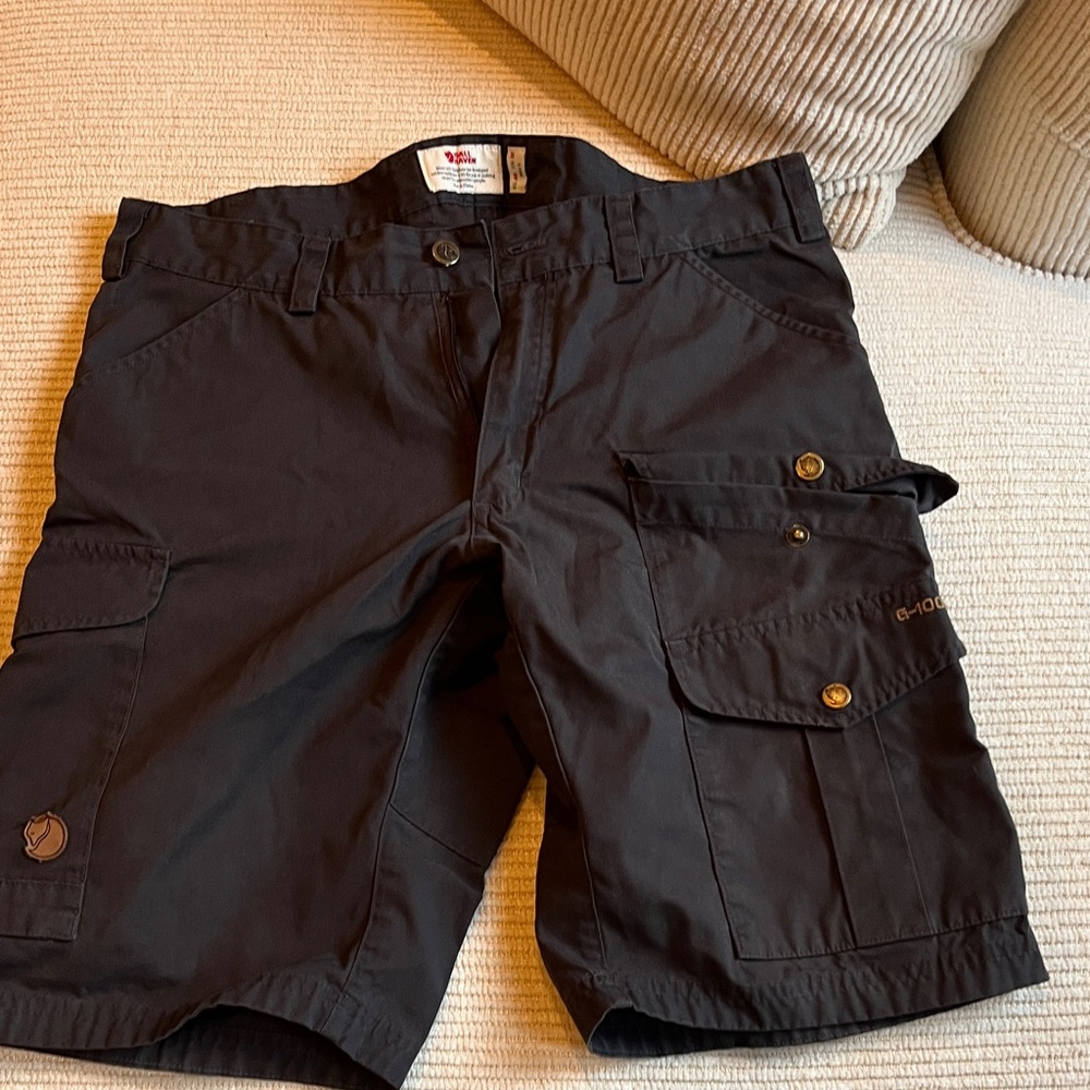 Fjallraven Dark Gray Cargo Shorts